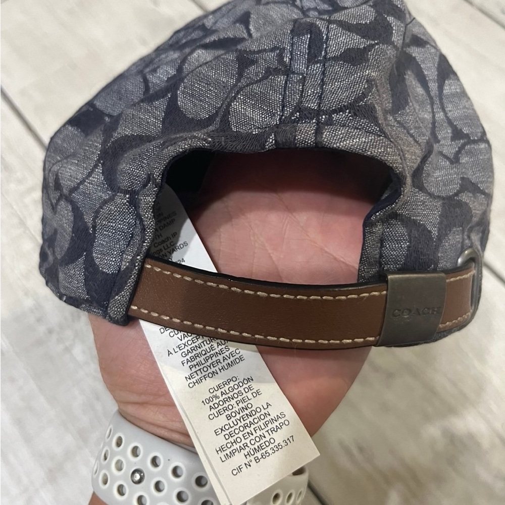 Coach men's hat snap back 

sku:HA - Picture 3 of 5